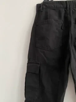 UUDET mustat cargohousut / NYA svarta cargobyxor - M/38