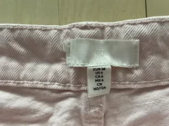 Vaaleanpunaiset farkut H&M koko 38