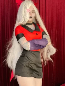 Vaggie cosplay Hasbin Hotel