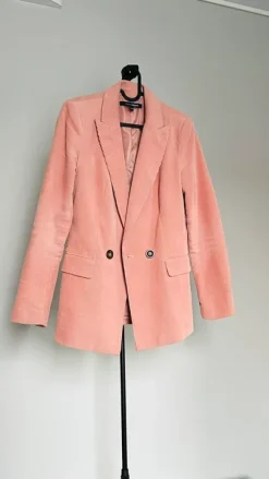 Vakosamettitakki koralli