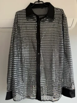 Šventiniai marškiniai L dydis