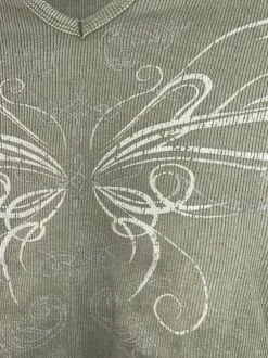 Vihreä pitkähihainen