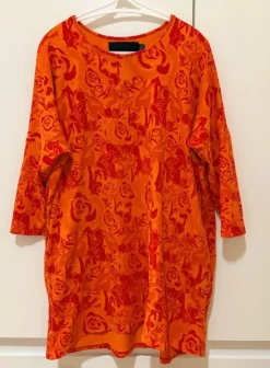 Vimma oranssi Selma-tunika onesize