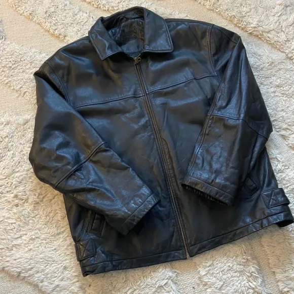 Vintage Archive Black Leather Jacket