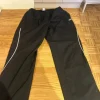 Vintage black reebok trackpants