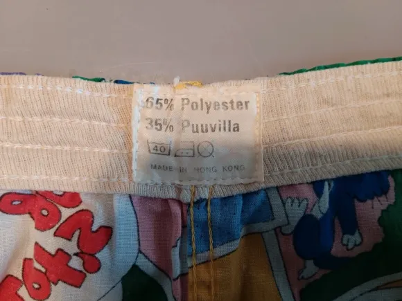 Vintage bokserit koko L