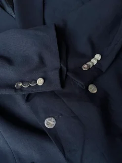 Vintage Double Breasted Wool Blazer Burberry’s