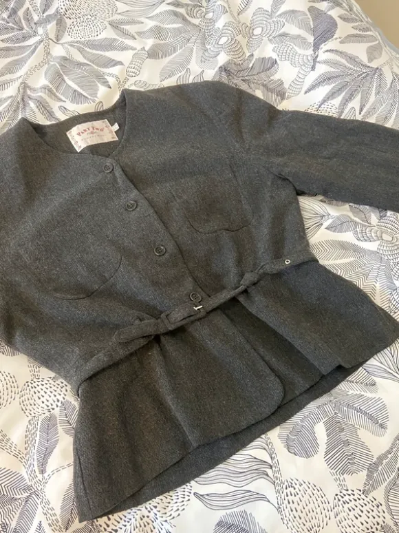 Vintage love-Waisted suit jacket