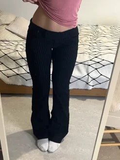 Vintage low waist bootcut dress pants