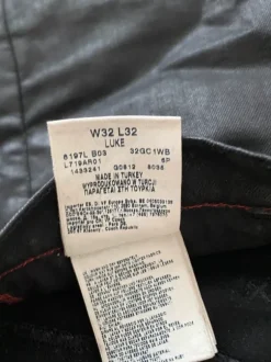 Waxed hedi type lee jeans