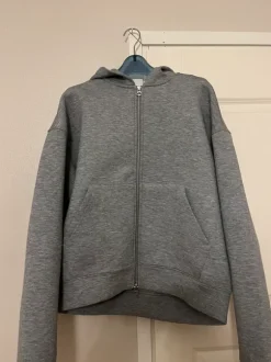 Weekday zip hoodie (grey)