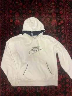 White Nike hoodie