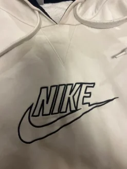 White Nike hoodie