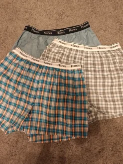 3x Hanes Boxers