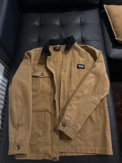 Zoo York beige workwear-takki (chore jacket) koko S